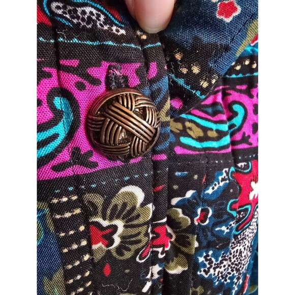 Vintage 70s Two potato quilted lightweight jacket/ blazer - Picture 3 of 7